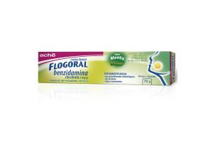 Creme Dental Flogoral Sabor Menta Com 70 g