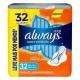  Absorvente Always seca p com abas 32 unidades