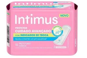  Absorvente Intimus Protetor Diário Pacote C/15 Unidades