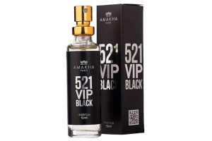 Perfume Masculino 521 Vip Black 15ml