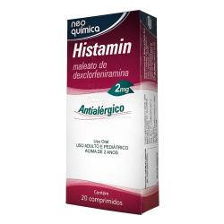 Histamin 2mg Com 20 Comprimidos