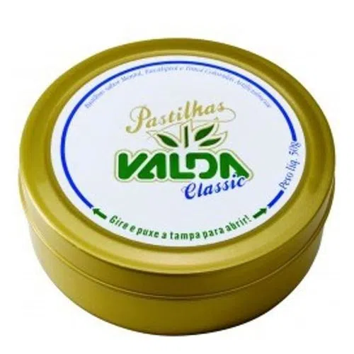 Valda Pastilhas lata com 50g