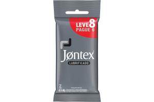 Preservativo Jontex Lubrificado Leve 8 Pague 6