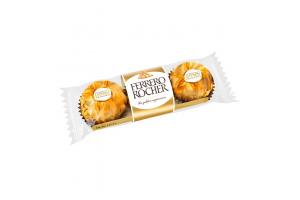 Bombom Ferrero Rocher 37,5g Com 3 Unidades