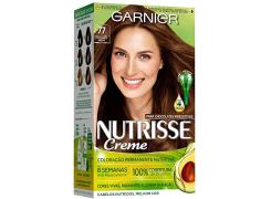 Tintura Garnier Nutrisse Creme 77 Chocolate Avelã