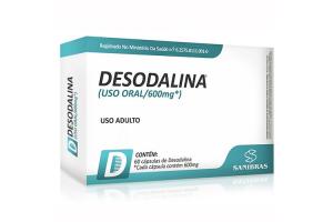 Desodalina 600mg Com 60 Cápsulas