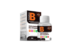 Bemvita Complexo B Suplemento de Vitaminas 100 comprimidos 