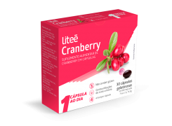 Litee Cranberry Com 30 Capsulas