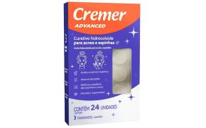 Curativo Hidrocoloide para Acne e espinhas Cremer com 24