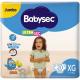 Fralda Babysec Jumbo XG 20Un