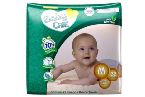 Fralda Baby Care Jumbinho M 22