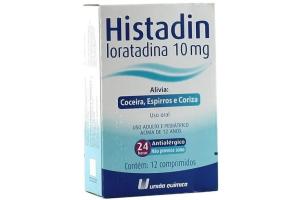 Histadin Loratadina 10mg 12 comprimidos