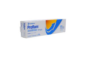 Proflam Aceclofenaco 15mg/g Creme com 30g