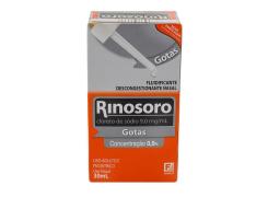 Rinosoro 9,0mg/mL+ 0,1mg/mL com 30mL+ conta gotas 