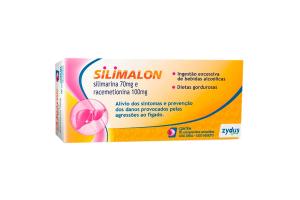 Silimalon Silimarina 70mg+ Racemetionina 100mg 10 comprimidos 