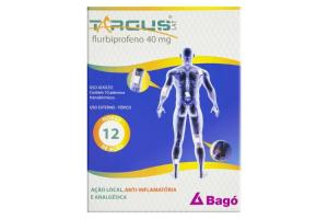 Targus Lat Flurbiprofeno  40mg 10 adesivos transdérmicos+ 1 bandagem elástica de contenção  