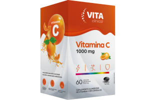 Vita Clinical Vitamina C 1000 mg 60 cápsulas 