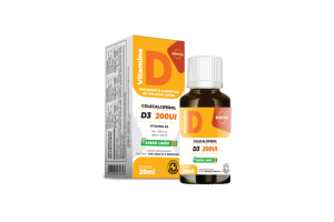 Bemvita Vitamina D 20ml Sabor Limão 