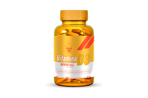 Vitamina D3 2000UI Health Labs 60 cápsulas 