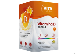 Vita Clinical Vitamina D 2000UI 60 cápsulas 