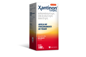 Xantinon Complex  Acetilracemetionina 40mg/ml + Citrato de Colina 53mg/ml+ Betaína 50mg/ml 100mL