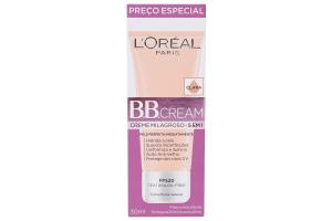 BB Cream L'Oréal Paris Creme Milagroso 5 em 1 Cor Clara FPS 20 30ml