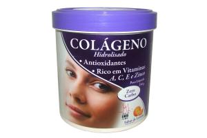 Colágeno Hidrolisado Sabor Laranja Com 250g Health Labs