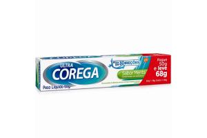 Creme Fixador  De Dentaduras Corega Sabor Menta 68g