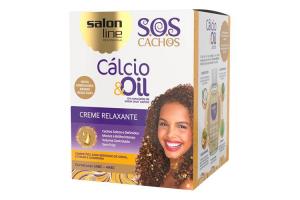 Creme Relaxante Salon Line S.O.S Cachos Cálcio e Oil