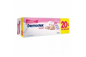 Creme Para Prevenção de Assaduras Dermodex Prevent 3 em 1 30g