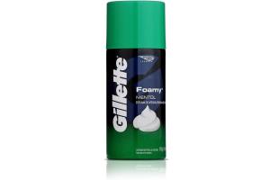 Espuma de Barbear Gillette Foamy Mentol 179ml