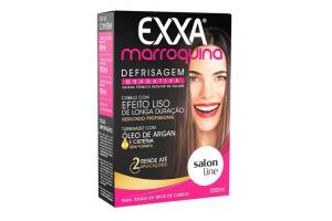 Kit Salon Line Exxa Marroquina Defrisagem Gradativa 330ml