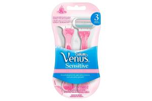 Aparelho de Depilação Feminino Gillette Venus Sensitive Com 2 Unidades