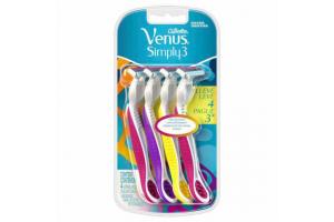 Aparelho de Depilação Feminino Gillette Venus Simply Leve 4 Pague 3