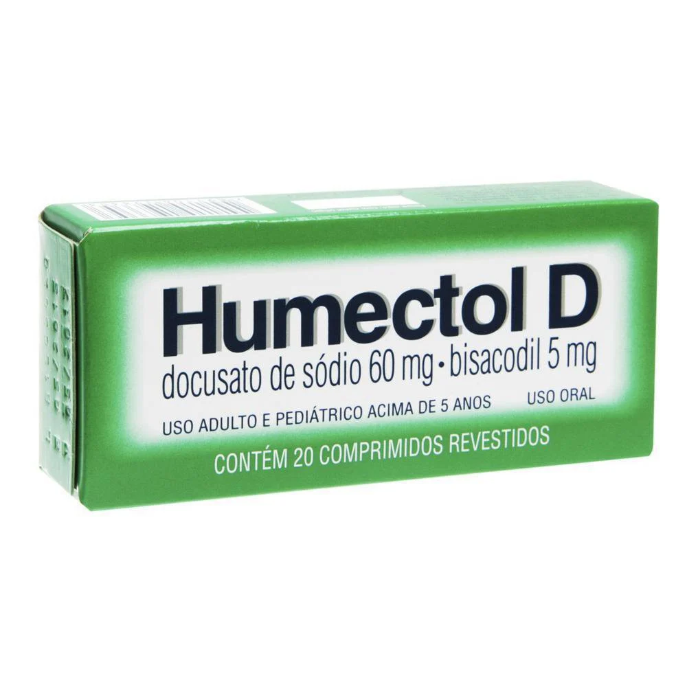 Humectol D com 20 comprimidos 