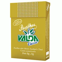 Valda Pastilhas Flip top Classic 24g