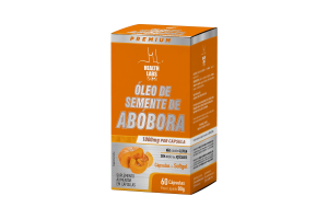 Óleo de Semente de Abóbora Health Labs 60 cápsulas 