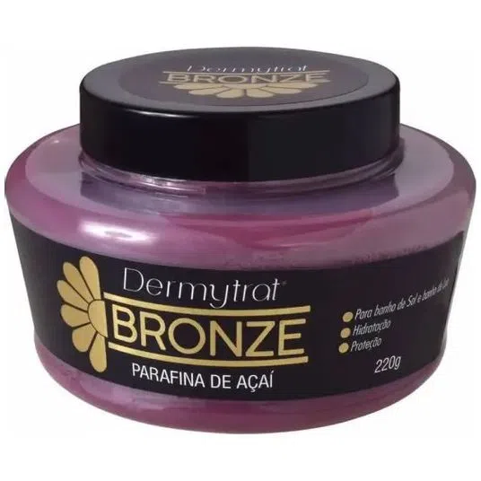 Parafina Dermytrat Bronze de açaí 130g