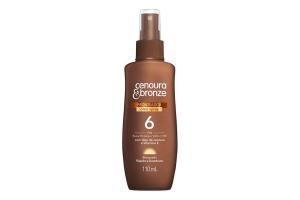 Óleo Bronzeador Spray Cenoura e Bronze FPS 6 110ml