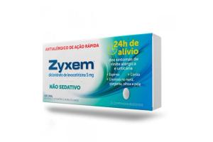 ZYXEM Dicloridrato de Levocetirizina 5 mg 10 Comprimidos